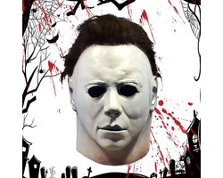 Horror Michael Myers Kostuummasker met Haar voor Halloween en Feest