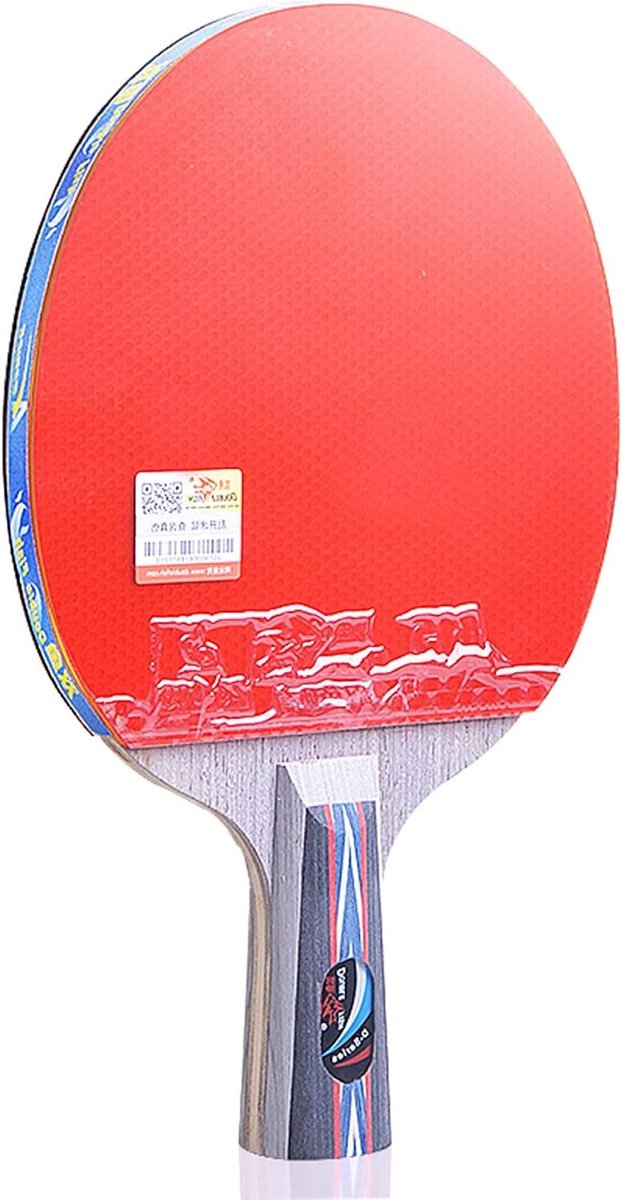 Tafeltennisbatje - Pingpongracket - Sport en recreatie - 5-laags houten zoolplaat - Korte steel - Niet gespecificeerd