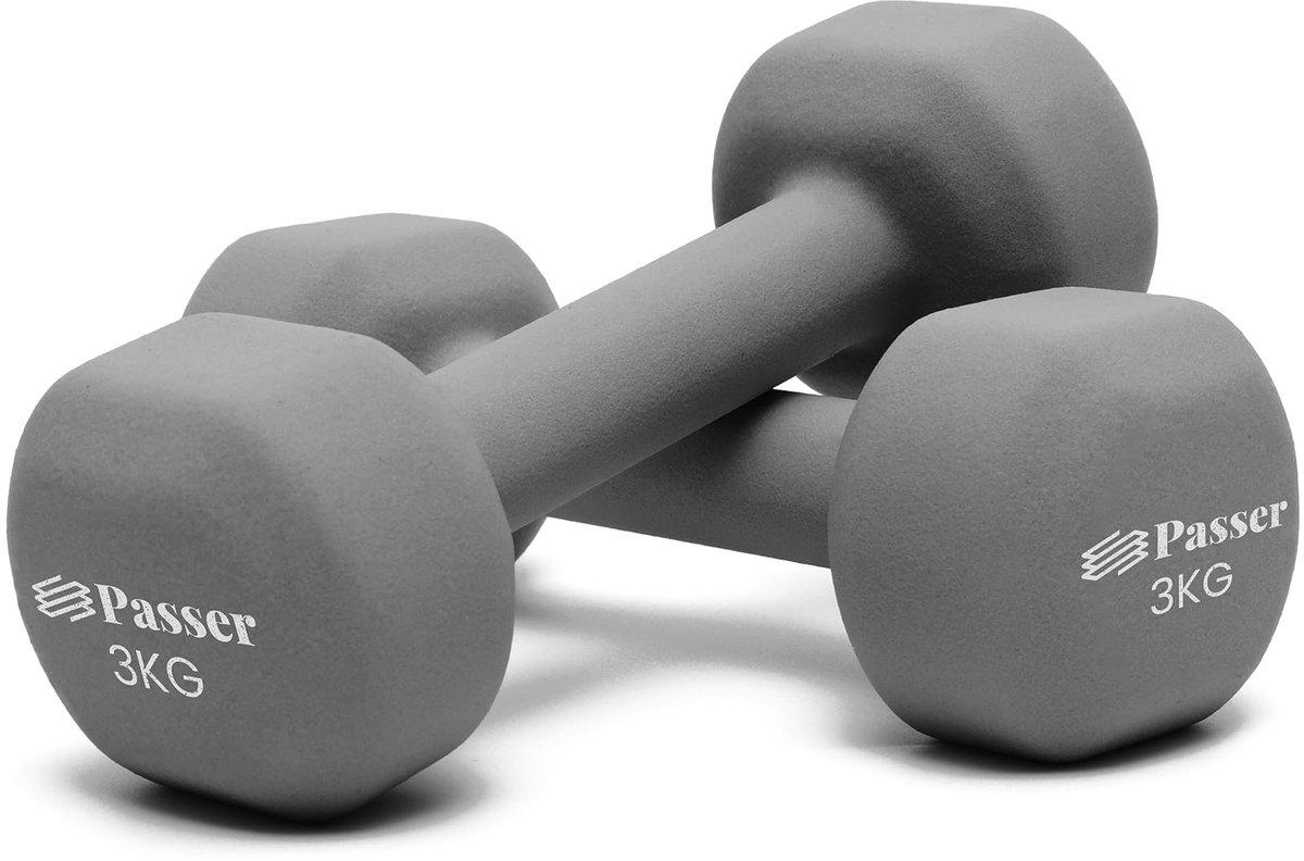 SnelShoppen - Neopreen Halterset voor Mannen en Vrouwen, 2-delige Gewichten voor Training, Gymnastiek, Yoga, Pilates, Fitness en Thuisworkouts, Ideaal
