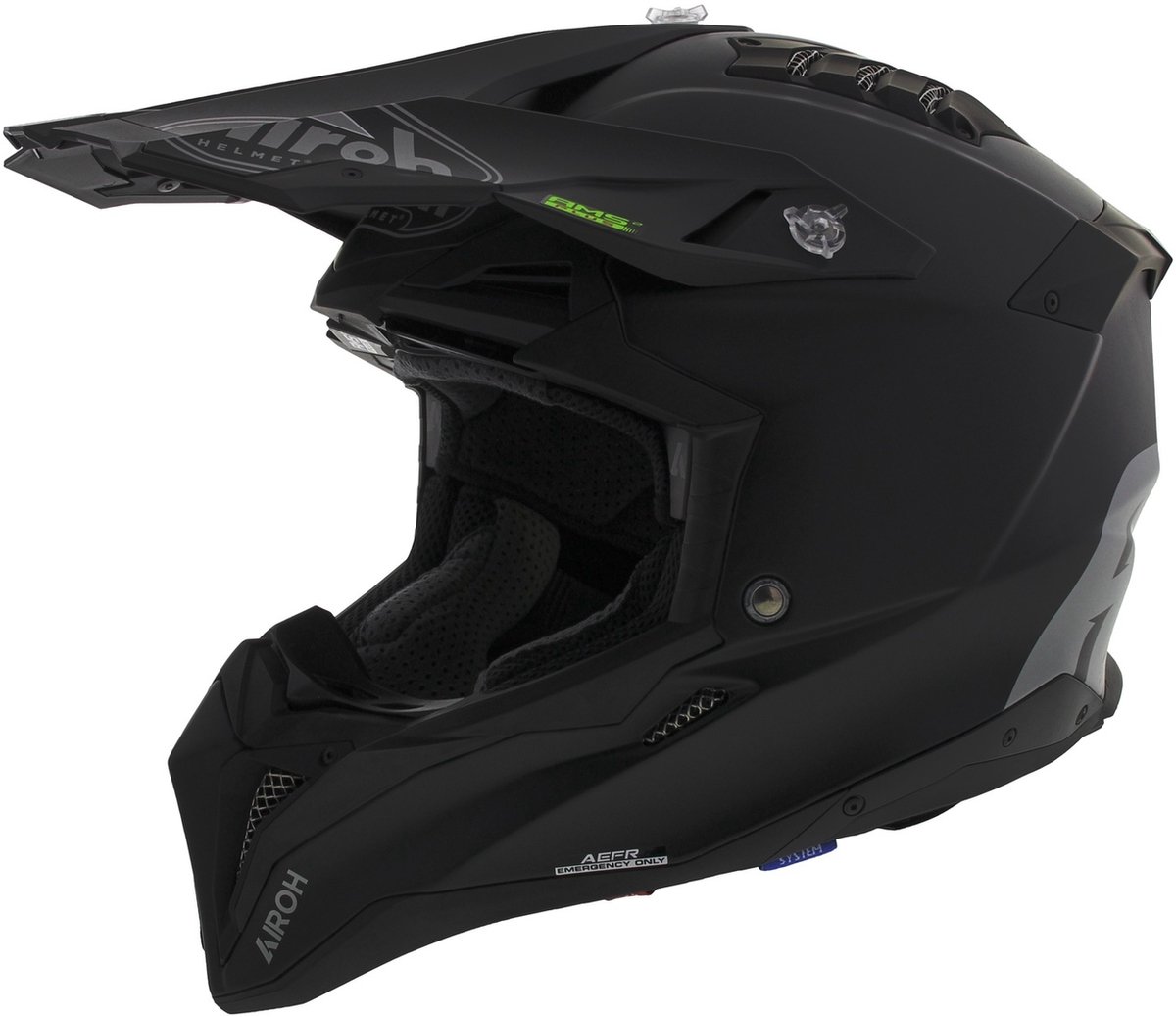 Airoh Aviator 3 Flat Zwart XXL