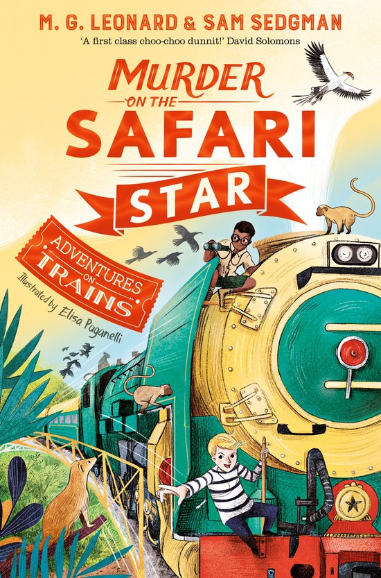 Murder on the Safari Star Adventures on Trains - cover