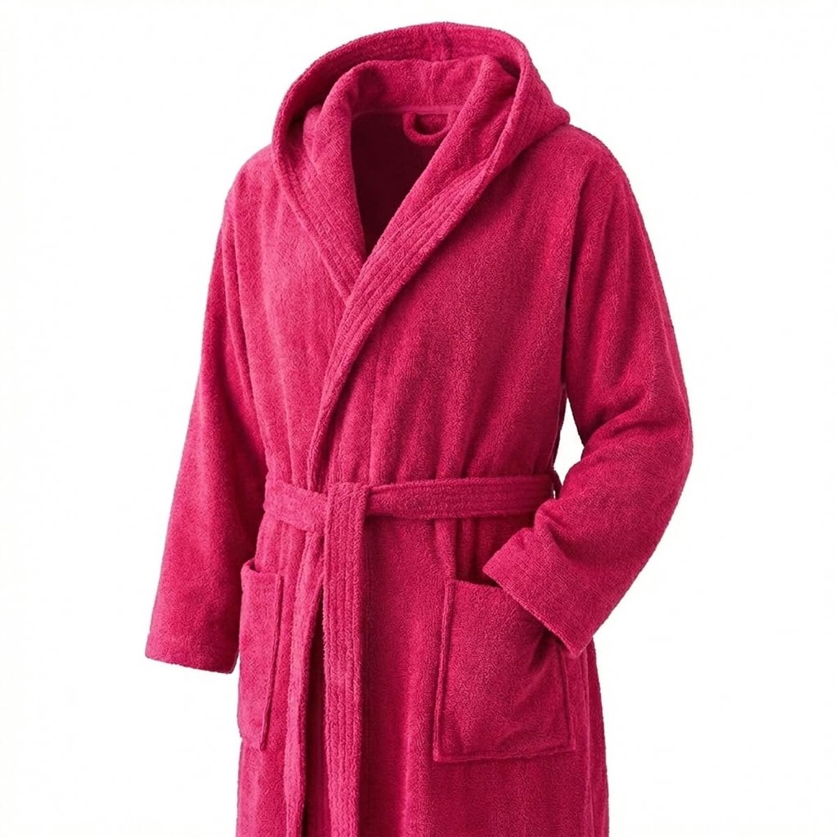 SnelShoppen - Unisex Badjas XL - Douchebadjas voor Heren en Dames - 100% Katoen - 500g/m2 - Badstof Badjas voor Thuis, Wellness, en Relaxen