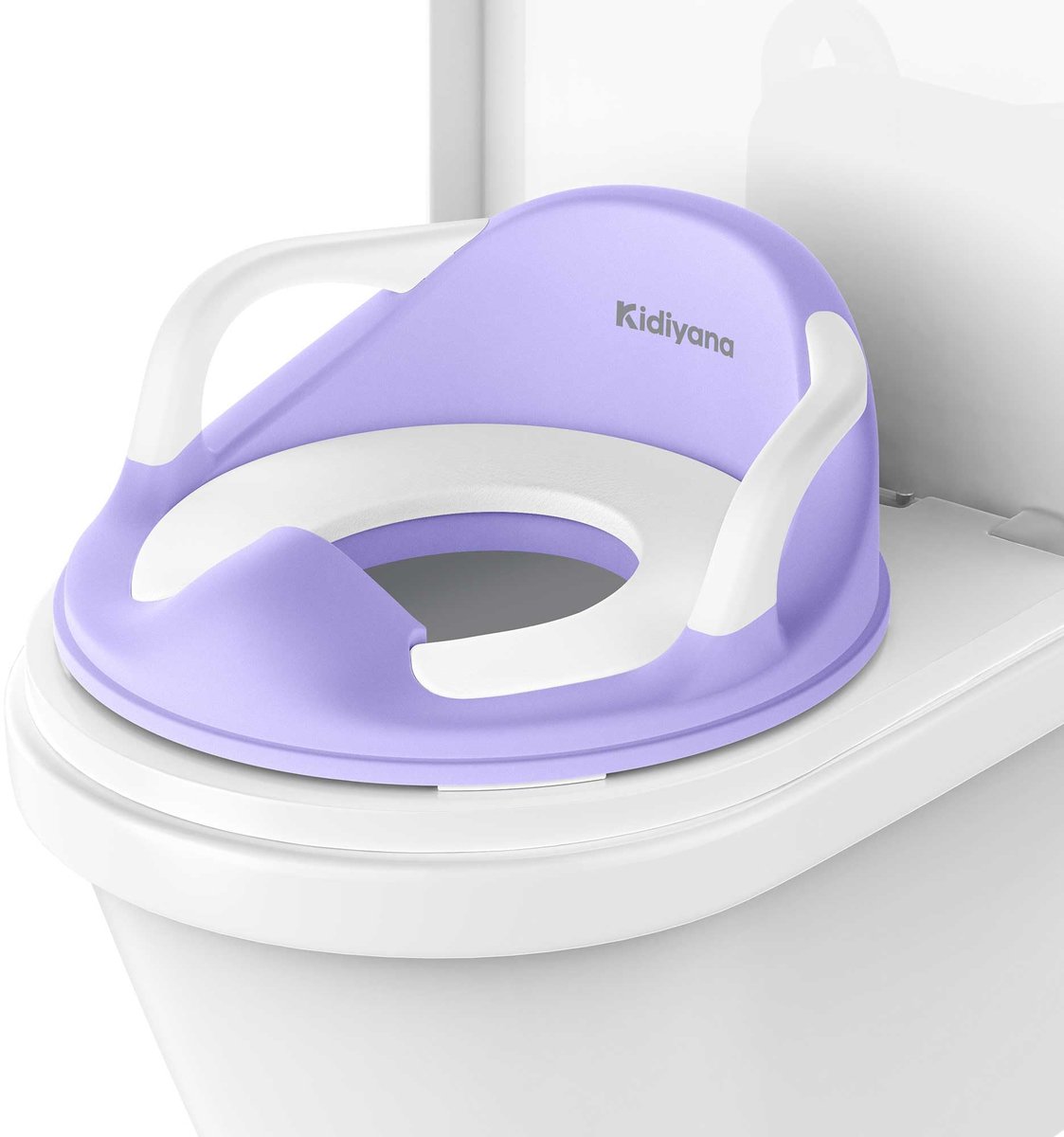 SnelShoppen - Kidiyana Toiletverkleiner voor Kinderen - Ergonomisch Kinderzitje met Zacht Afneembaar Zitkussen, Antislip, Stabiele WC-Zitverkleiner vo