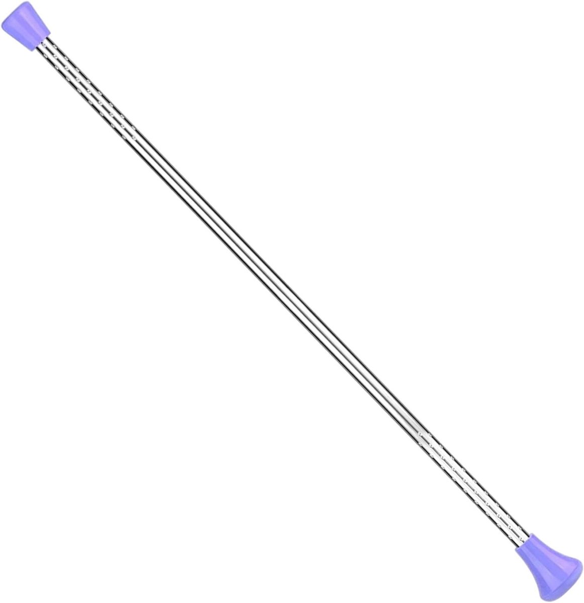 Twirling Baton - Gymnastiek Stok - Dans Training - Antislip Handgreep - 54 cm - Paars