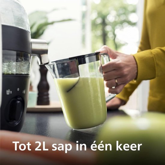 SP® Slowjuicer - Sapcentrifuge - FiberBoost-Technologie - Grijs - 25cm x 43cm x 30cm van S&P — afbeelding 4