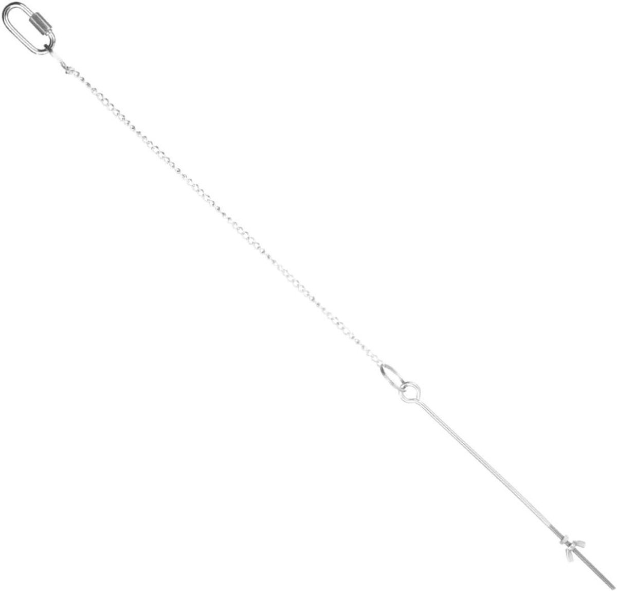 Kippen Voederbak - Groentehouder Vogel - Dieren Voeren - Eenvoudig Te Installeren - 56 cm - Zilver