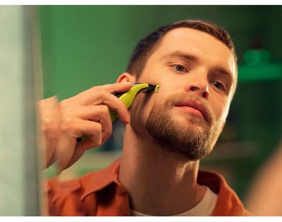 Philips OneBlade 360 - Scheerapparaat - Grijs/Groen - Trim Dun Haar - Voorkomt Huidbeschadiging