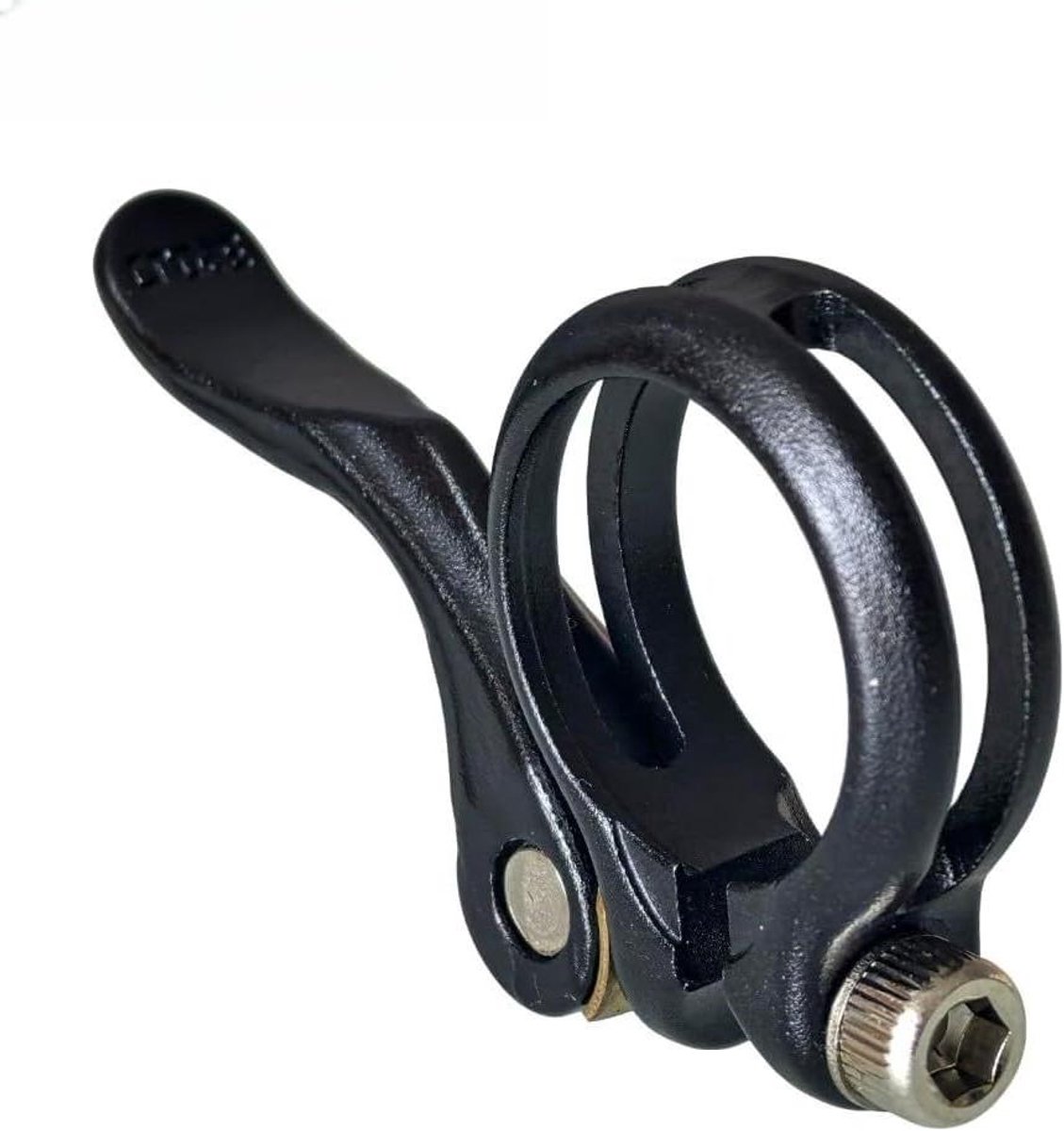 Zadelpenklem - Zadelklem Fiets - Fietszadel Verstellen - Quick-Release Hendel - 304-316 mm - Zwart