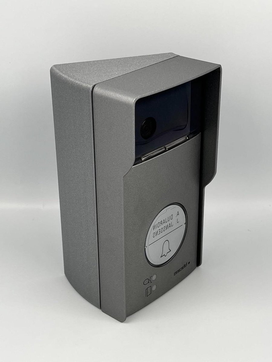 Videofoon Behuizing - Deurintercom Houder - Verbeterde Zichtbaarheid - 30 Graden Kanteling Links - 197 x 107 x 6 cm
