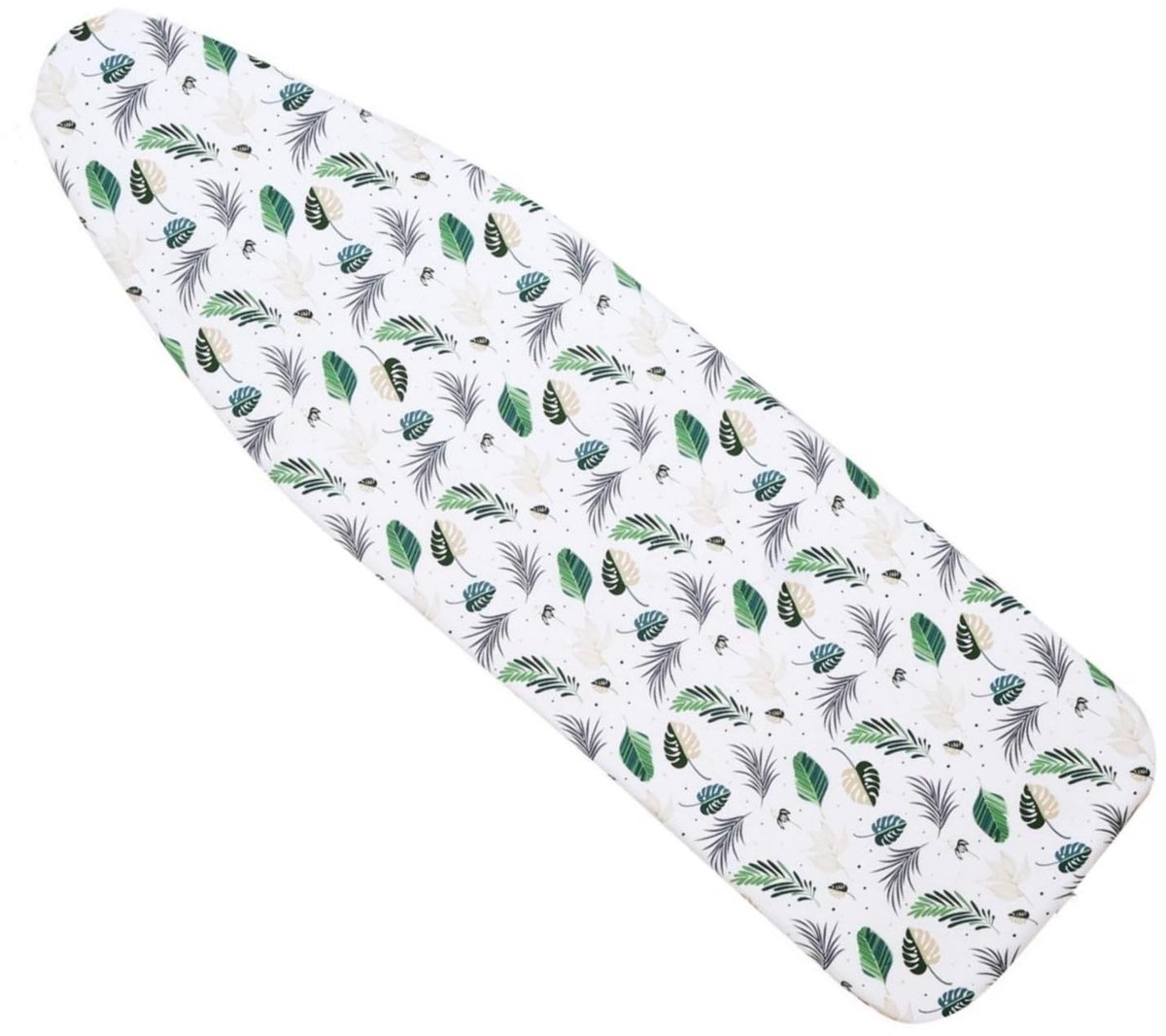 Dailygoods- Strijkplankoverdekking 140x50cm - Dikke Padding - Trekkoordverstelling - Verstelbare Bevestiging - Brandwerende Print - Stevig en duurzaam - Strijkhoes