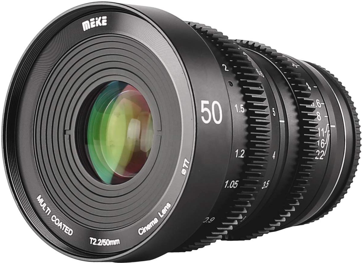 Dailygoods - 50mm T2.2 Handmatige Focus 4K Mini Cine Lens voor Fujifilm X-Mount Camera's