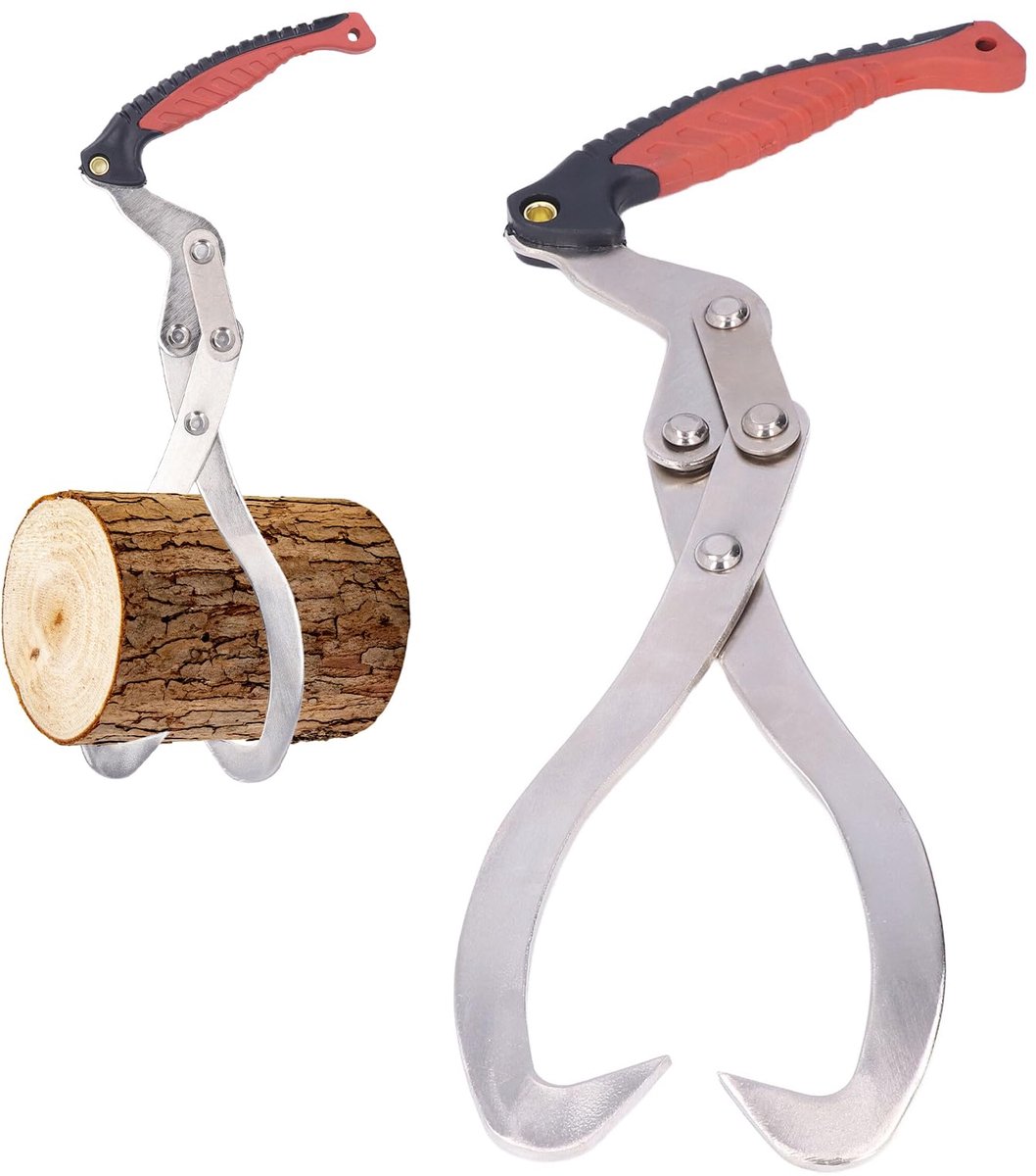 Dailygoods - Houttangen - Handige Houthandling Gereedschap voor Tuin en Kachel