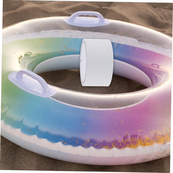 Reparatiestickers Zwemband - Reparatietape Zwembad - Lekkages Dichten - Waterdicht en Hittebestendig - 500 cm - Wit — afbeelding 2
