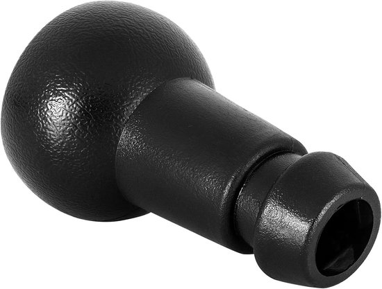 Pookknop Versnellingspook - Handgeschakelde Adapter - Auto Interieur Upgrade - Lichtgewicht Aluminium - 10x10 millimeter - Zwart — afbeelding 4