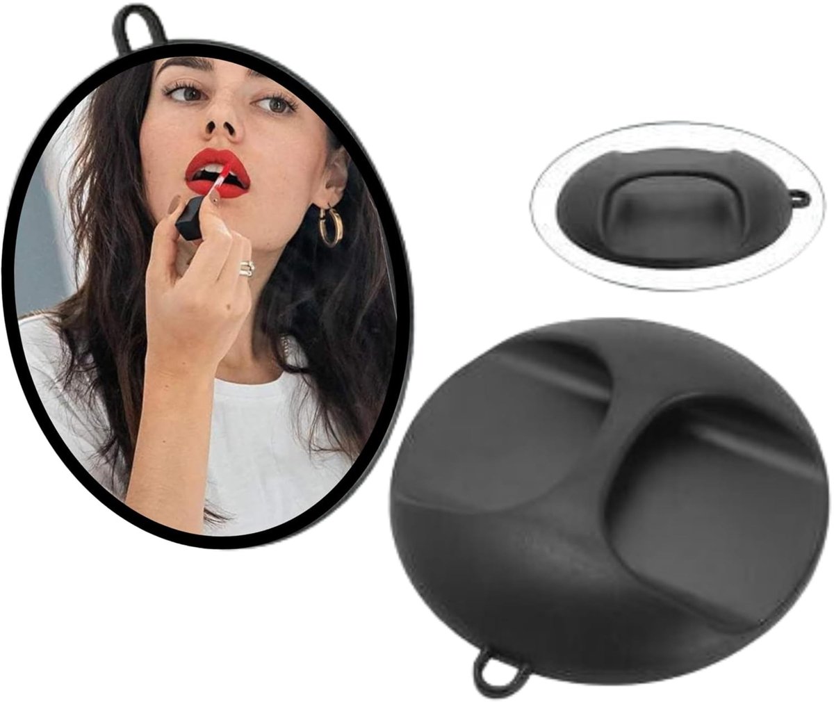 Dailygoods - Handspiegel met Handvat - Compacte Reismirror voor Make-up