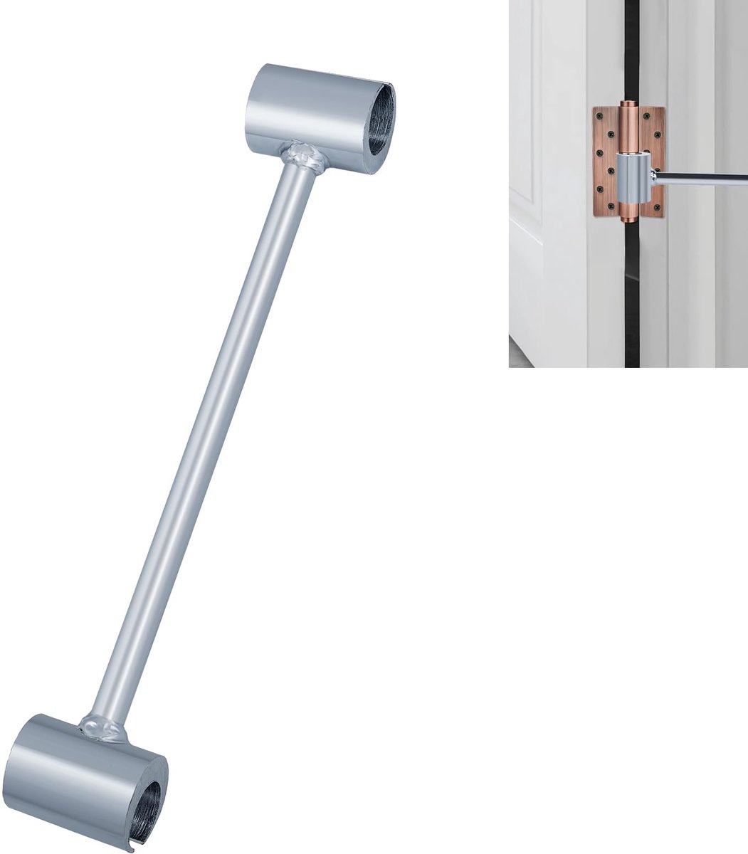Dailygoods - Instelgereedschap voor Deurscharnier - Voor 23-25 mm Deuren, Gelegeerd Staal
