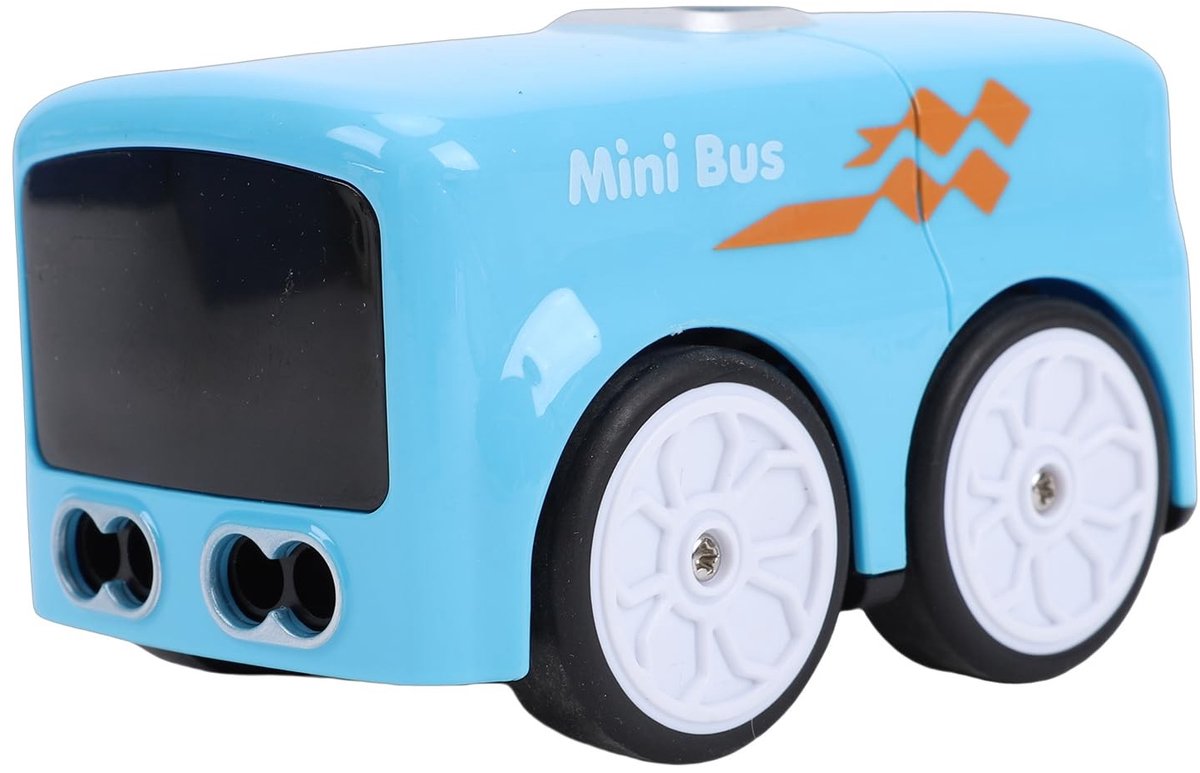 Dailygoods- Volgauto Educatief - Interactieve Auto - Gebarenbediening - Veilige Materialen - Slimme Sensorbus - 4 Modi - Speelgoedauto