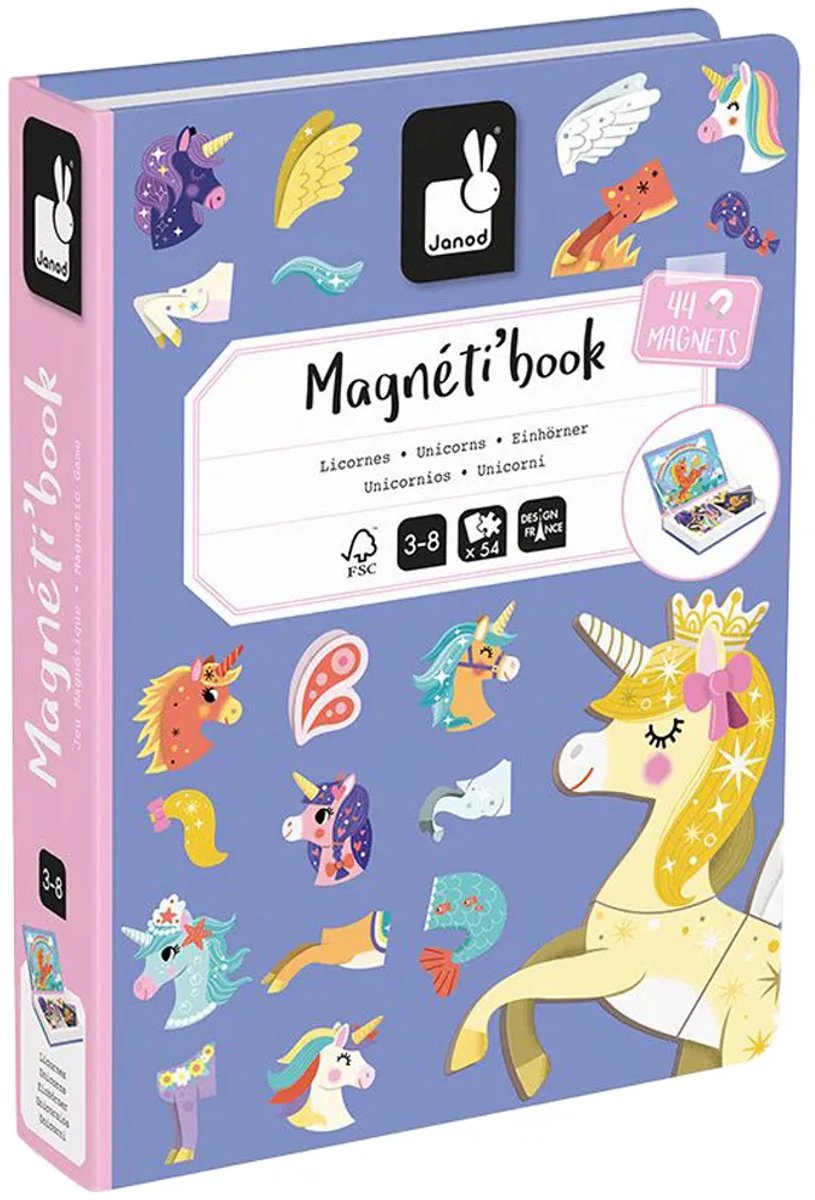 Janod - Magnetibook - Unicorn — afbeelding 10