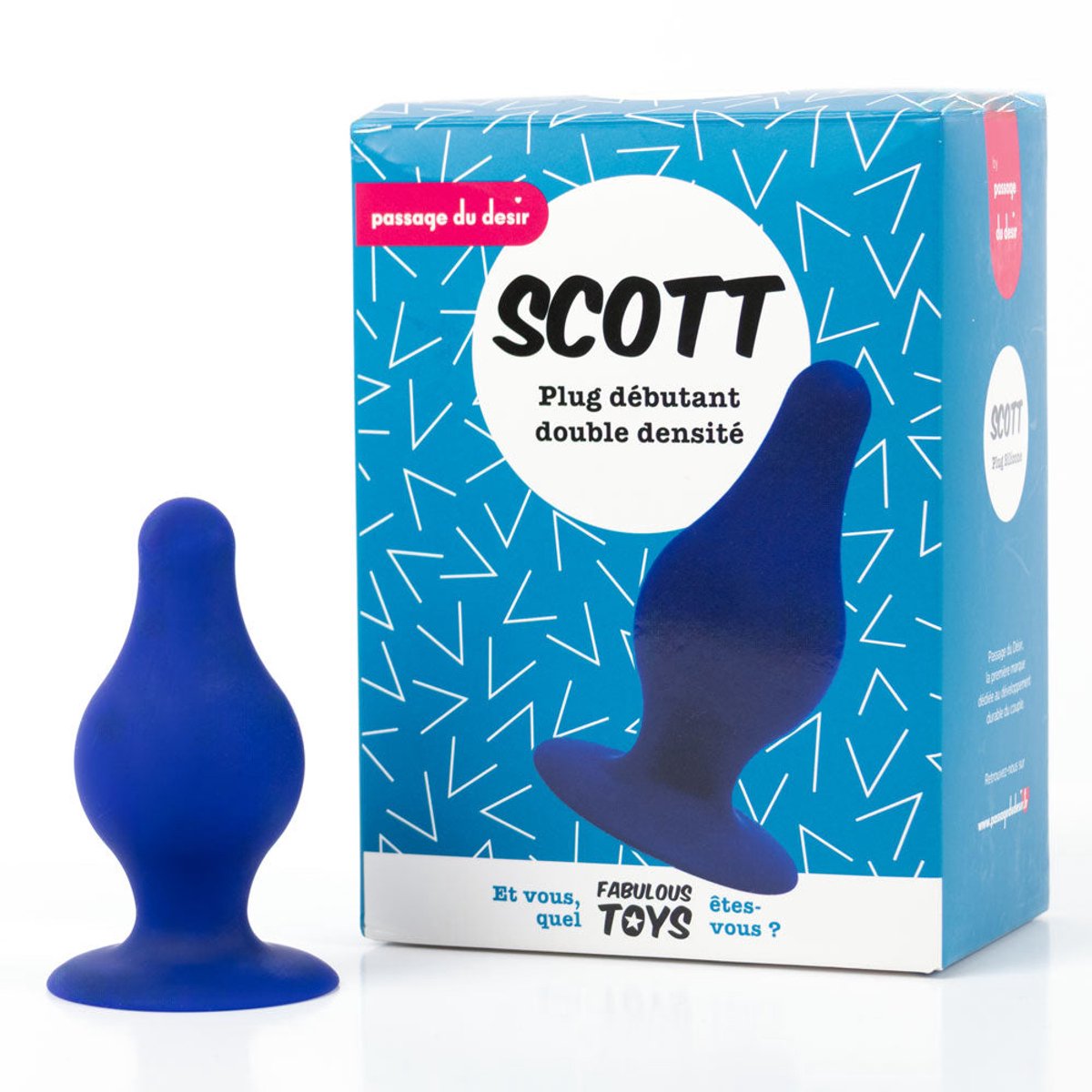 Anale plug voor beginners dubbele dichtheid Scott