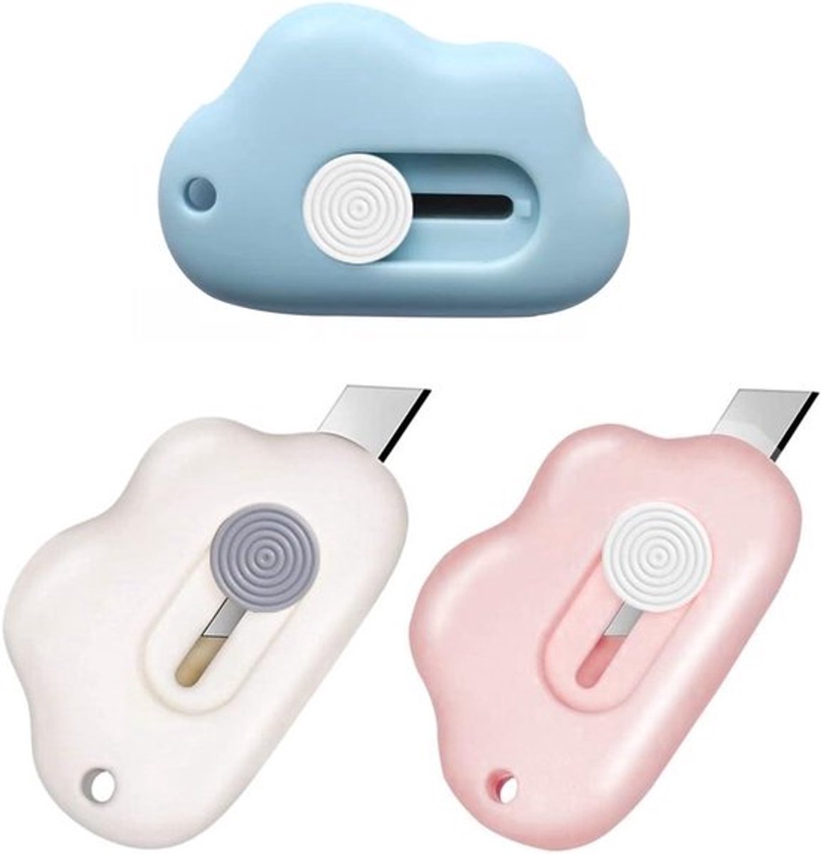 Mini-Box-Cutter Set voor Papiersnijden en Karton - Cuttermes - Universeel Mes