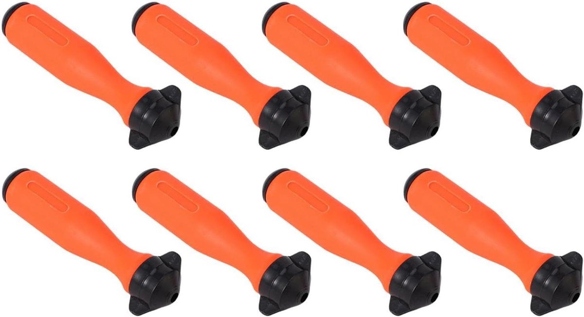 Kettingzaag Vijlhandvatten - Ronde Vijlen - Kettingzaag Onderhoud - Ergonomisch Nylon Ontwerp - 8 Stuks 4-5 mm - Niet gespecificeerd