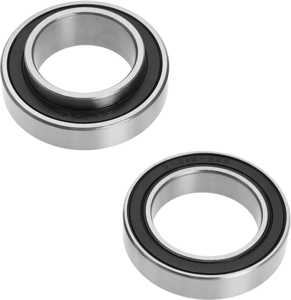 SnelShoppen - 2x Fietskernaslager MR22237-2RS & MR2437H8-2RS - Duurzaam Kogellager van Carbon Staal - Voor Fiets, Liften, Rolmolens en Scheepstuurscha