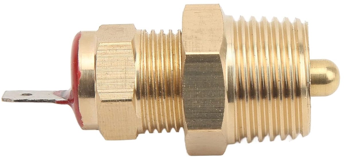 SnelShoppen - 3/8 inch NPT Draad Koelventilator Schakelaar voor 10-16 Inch Motoren, 85-93°C Temperatuurregeling, Geschikt voor Diverse Motoren en Vent