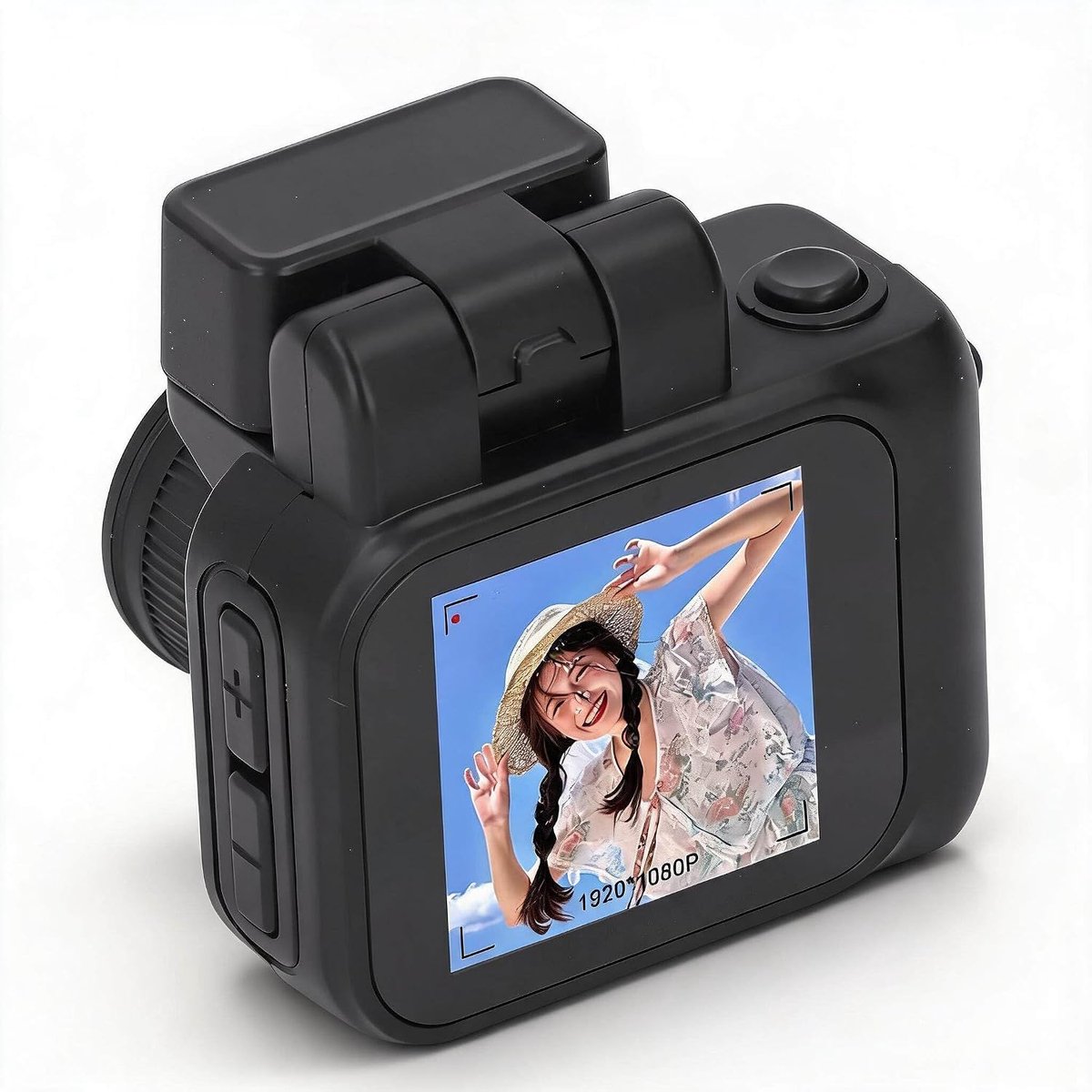 Mini Digital Cameras Keychain, 1080P HD Micro DV/Camcorder, Portable Chain Camera with Flashlight, Small CDD Camera - ShopVlot