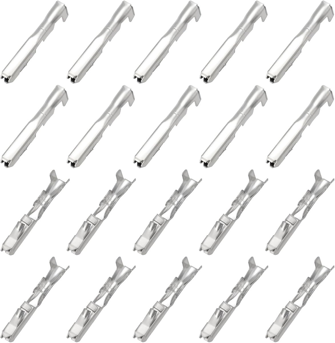 SnelShoppen - 20 Stuks Crimp Terminals Reparatie Klemmen Voor Auto Elektrische Aansluitingen - Compatibel met Audi, VW, Skoda, SEAT, Porsche