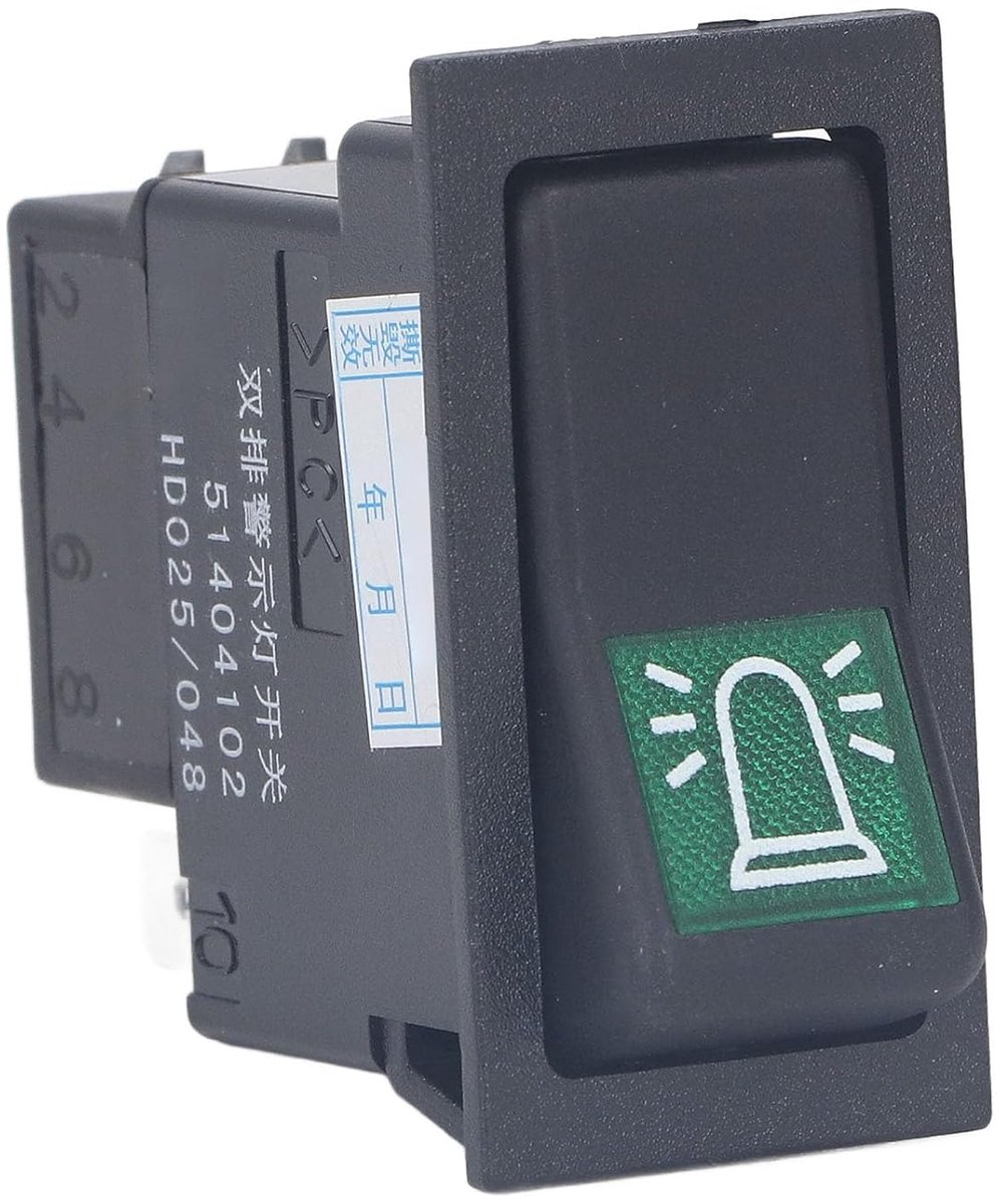SnelShoppen - Elektrische Koplamp Schakelaar, Waterdichte Rocker Switch Voor Heftruck met Clutch Functie, Voor Jungheinrich ETV114n 116n, Stof- en Wat