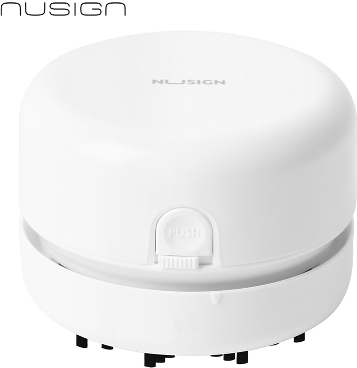 Deli Nusign Desktop Vacuum – Compacte Bureaukruimeldief – Wit
