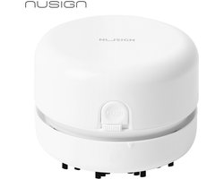 Deli Nusign Desktop Vacuum – Compacte Bureaukruimeldief – Wit