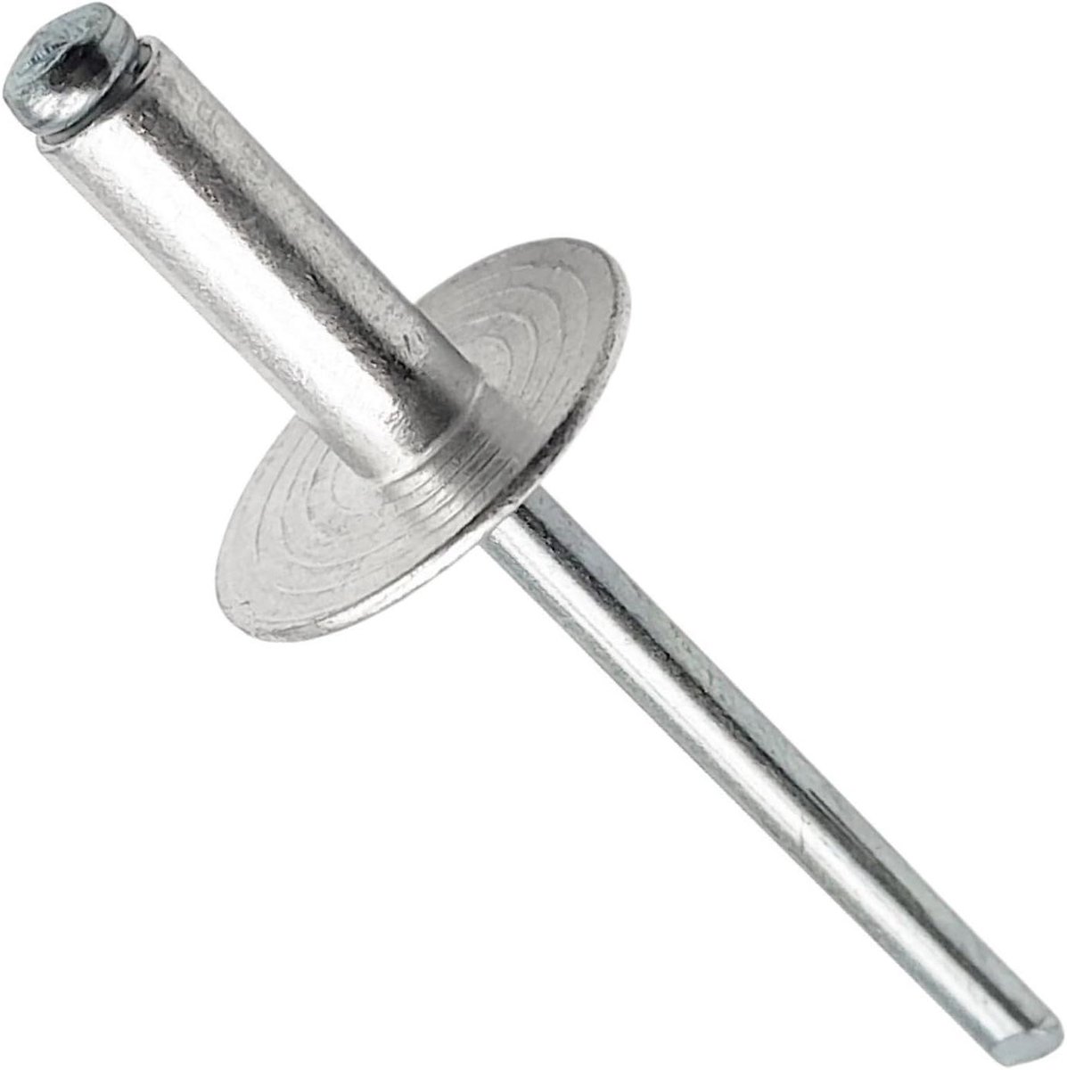 Blinde Klinknagels - Aluminium Popnagels - Bevestigingen Maken - Breder Draagvlak - 4.8x14x16mm - Aluminium