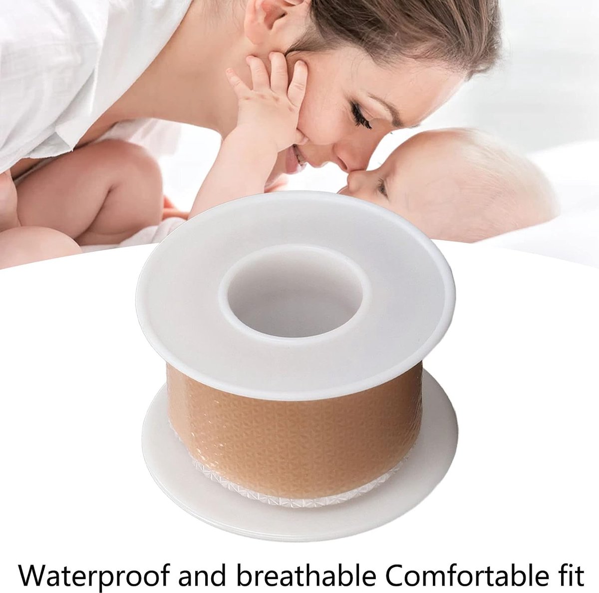 SnelShoppen - Kinderen Oorcorrectie Stickers Silicone Gel Ademend Hypoallergeen Zelfklevend Snijbaar voor Baby Oorvormcorrectie 12 Stuks
