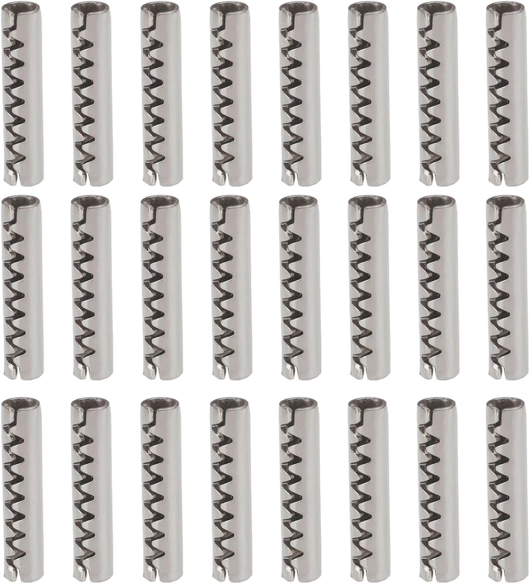 SnelShoppen - 400 Stuks Autosleutel Vouwsleutel Bevestigingspinnen voor Audi, Skoda, VW, Seat, BMW - 1.6x8mm en 1.7x8mm RVS Sleutelblad Bevestigingssc
