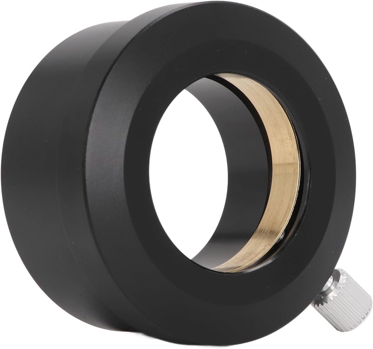 SnelShoppen - 2 Inch naar 1.25 Inch Telescoop Adapter, Zwart Volledig Metaal RVS voor Telescoop Accessoires, Eenvoudig te Bevestigen