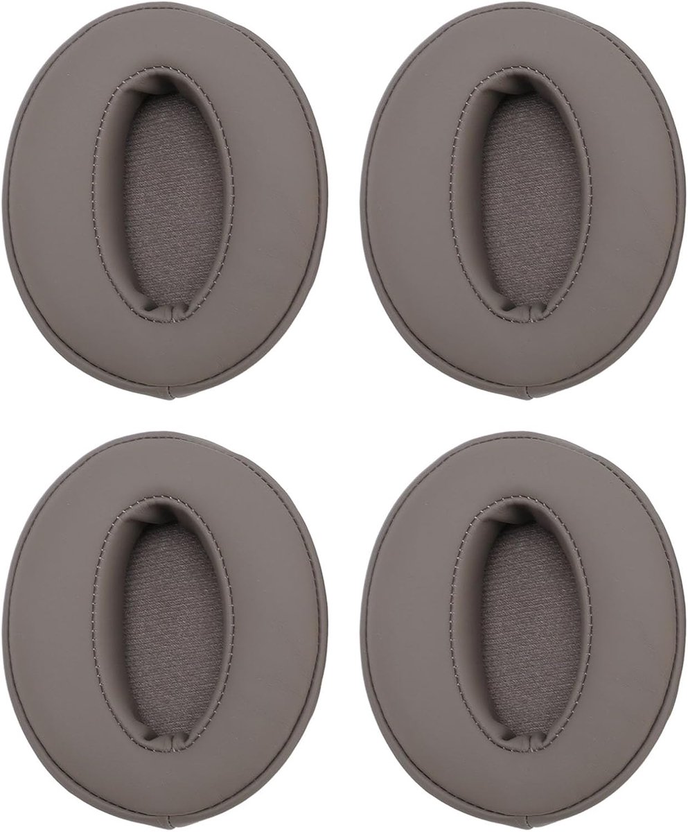 SnelShoppen - Vervangende Oorkussens voor Hoofdtelefoon, Earpads van Zacht Proteïne Leer, Geluidsisolatie, Bruin, Geschikt voor HD 4.50BT, HD 4.50BTNC