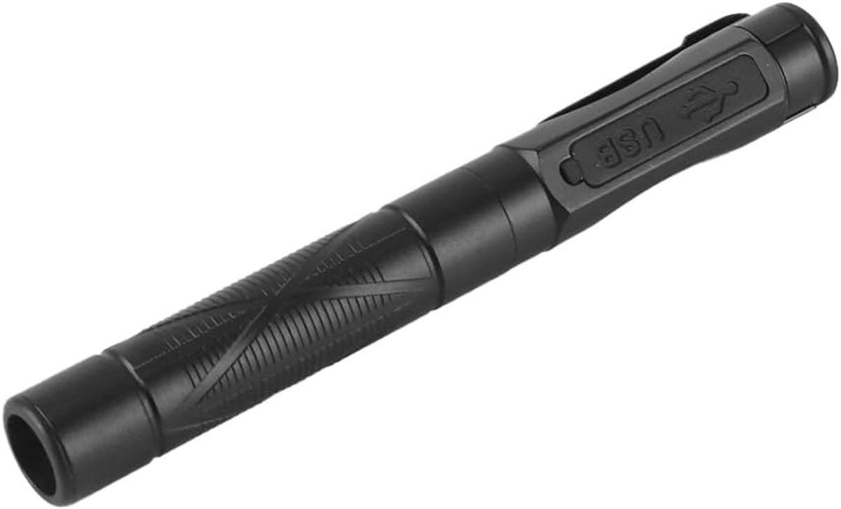 SnelShoppen - Oplaadbare 3-Mode LCD Penlight - 10W Medische Diagnoselamp met Wit/Geel/Paarse Stralen - IPX5 Waterdicht voor Verpleegkundigen, Kamperen