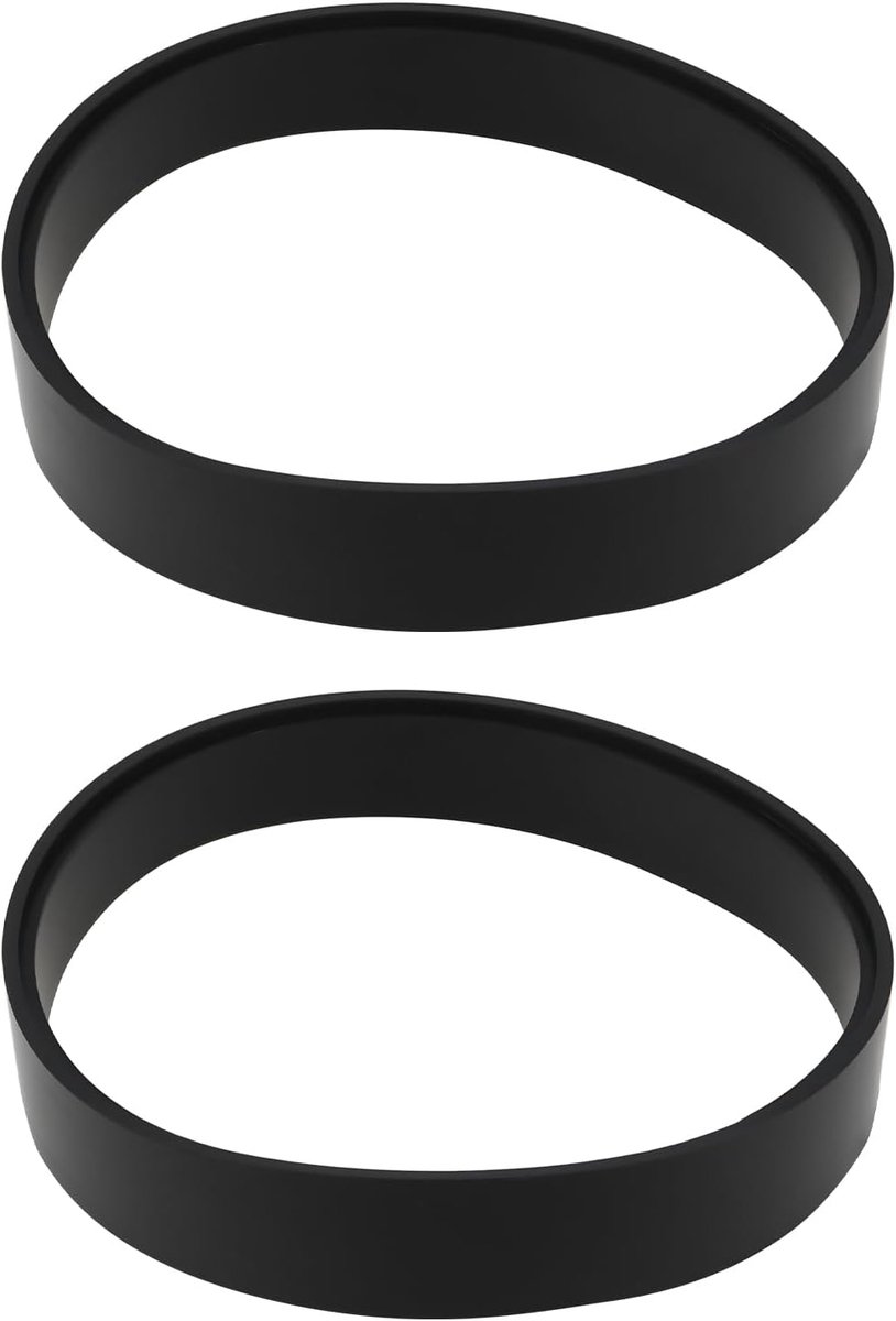 SnelShoppen - 2 Stuks Bandsaw Rubber Tires 424589-8 Geschikt voor Makita DPB181 DPB182 DPB183 DPB18 - Duurzaam Rubber, Perfecte Pasvorm, 286 mm Omvang
