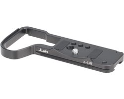 Camera basisplaat met snelkoppeling en cold shoe, compatibel met Arca-Swiss standaard voor professionele fotografie en videografie met Lumix DC-S5 II/IIX en G9 Mark II
