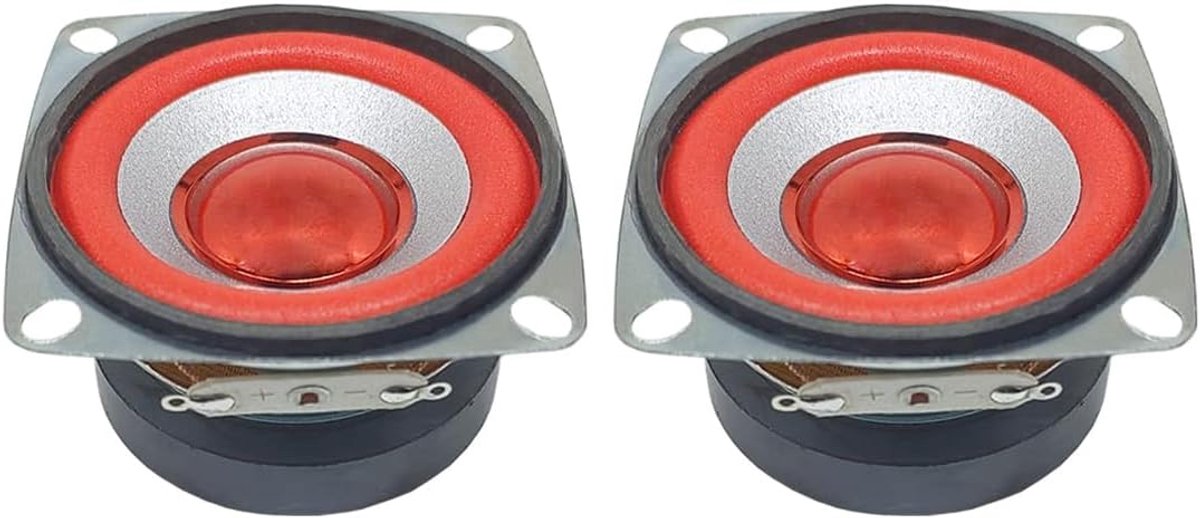 Full Range Audio Speaker 2 inch - 4 Ohm 5W - Stereo set - Ideaal voor vervangingen - SnelShoppen