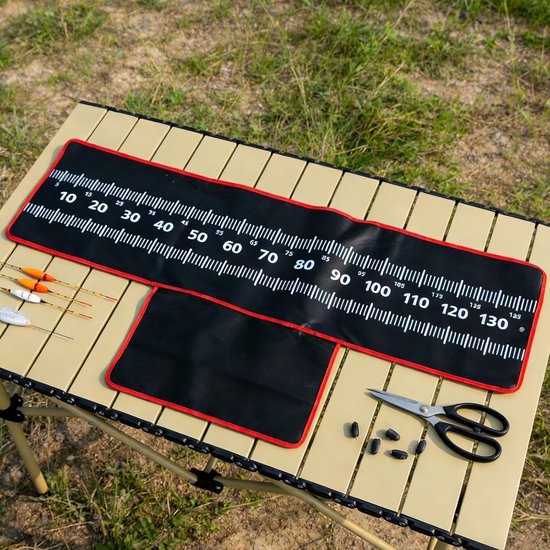 Vis Mat - Oprolbare Onderlegger - Vissen en Kamperen - Antislip Kniebescherming - 140 x 35 Cm - Enkel attribuut — afbeelding 3