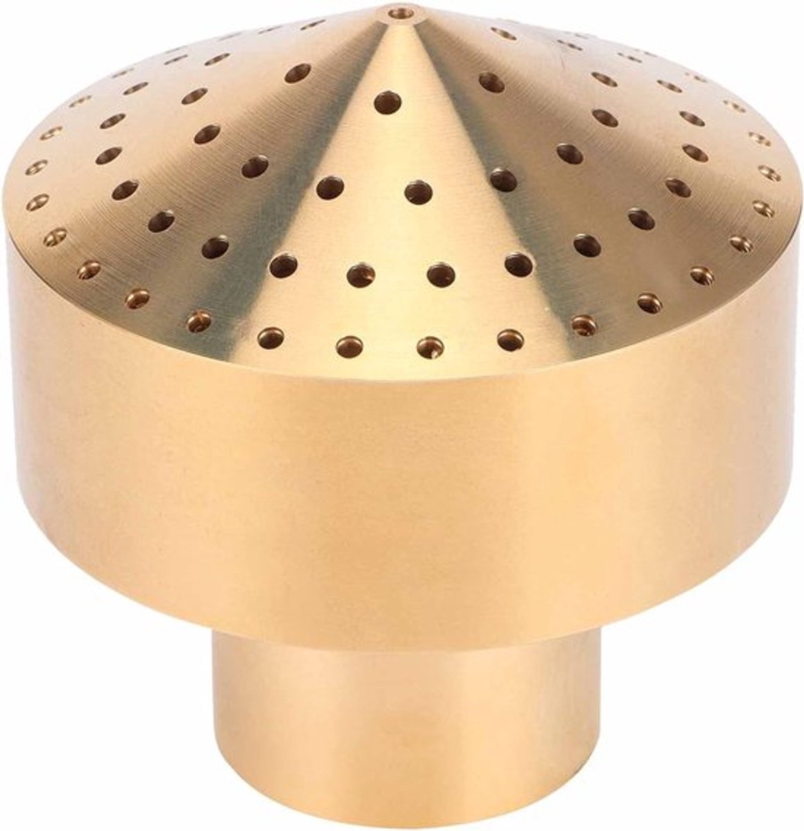 Brass Fonteinspuitkop met Vrouwelijke Draad, Ideaal voor Tuinlandschap en Vijverdecoratie, 1" 32mm Aansluiting