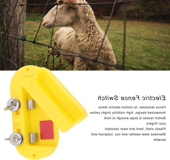 Draagbare Spanningsregelaar voor Elektrische Omheiningen - Ideaal voor Fences, Tensioners en Draadbeveiliging — afbeelding 4