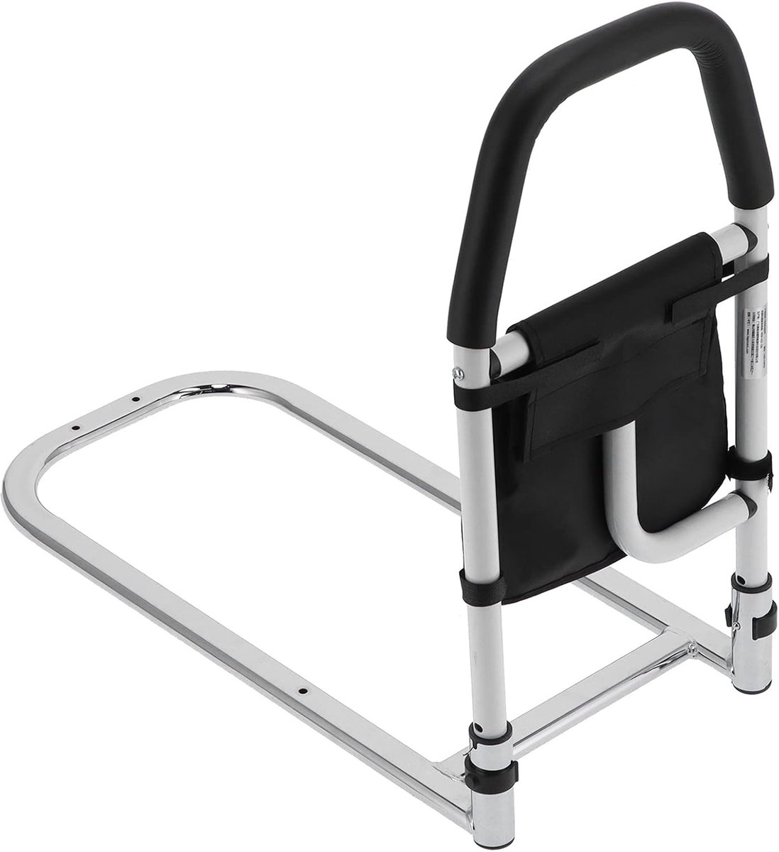 SnelShoppen - Veiligheidsbedhekje voor Ouderen, Bedsteun, Handrail, Mobiliteitsaid voor Bed, Inclusief Handige Opbergtas, Stevige Staalconstructie, To
