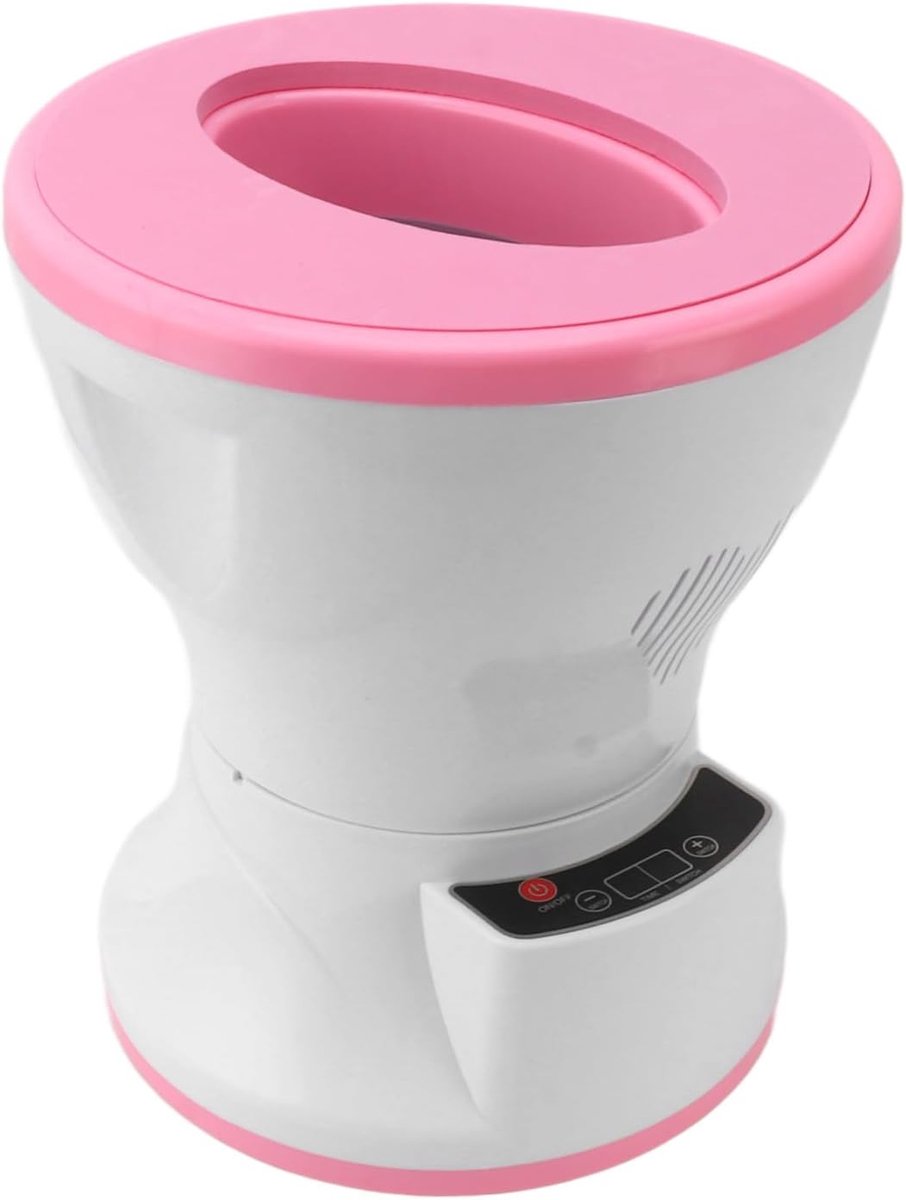 SnelShoppen - Vaginale Stoomstoel 350Ml Elektrische Stoomstoel ABS RVS Warmte voor Ondersteuning bij Menstruatie, Postpartum en Privé Zorg (EU Plug 22