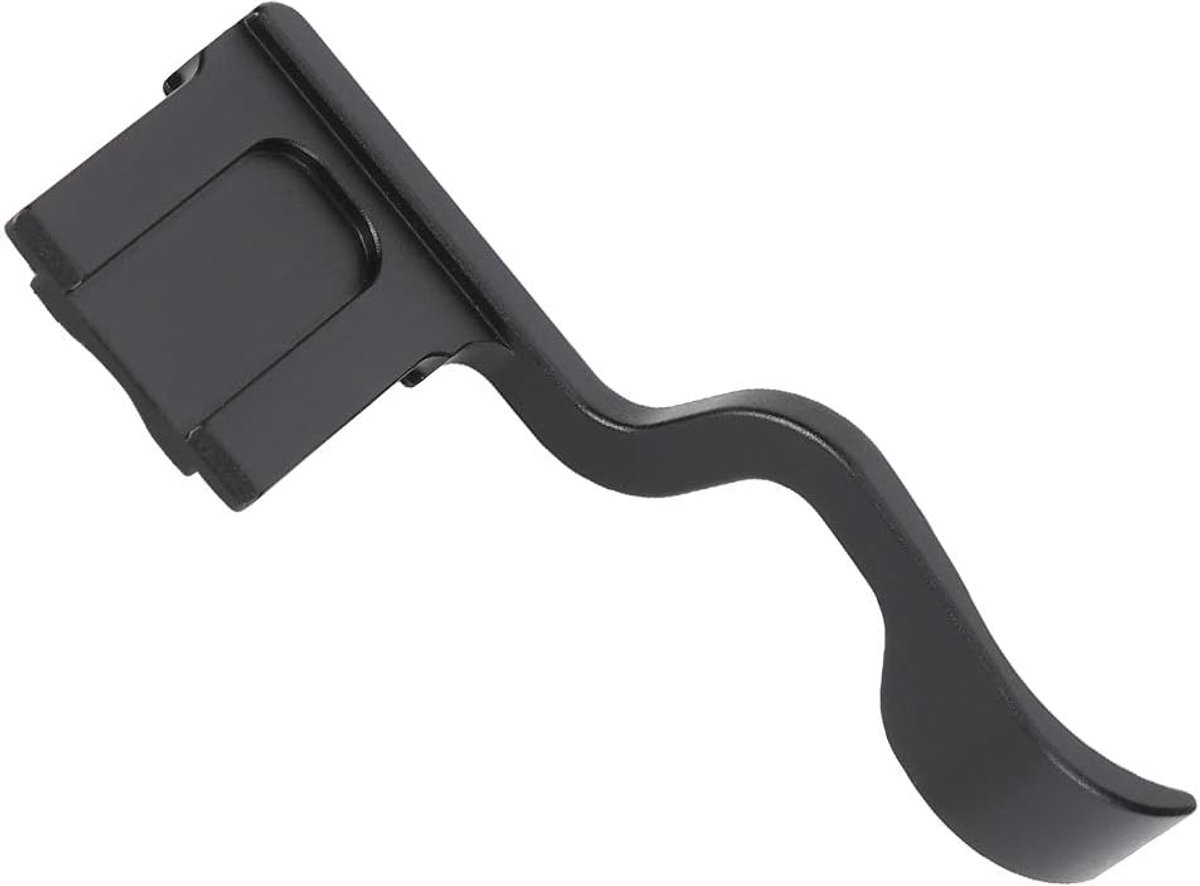 SnelShoppen - Aluminium Camera Vinger Grip voor Fuji X-T10 X-T20 X-T30 X-T1 X-T2 X-T3 - Verbeterde Grip, Eenvoudige Montage, Ideaal voor Lange Fotoses