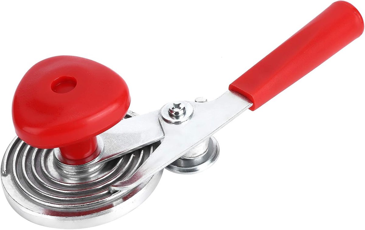 SnelShoppen - Handmatige Bliksealer, Vacuüm Blik Sealing Machine voor Glazen Potten, Druk Sealing Handgereedschap Keuken Gadgets, Compacte Sluitmachin