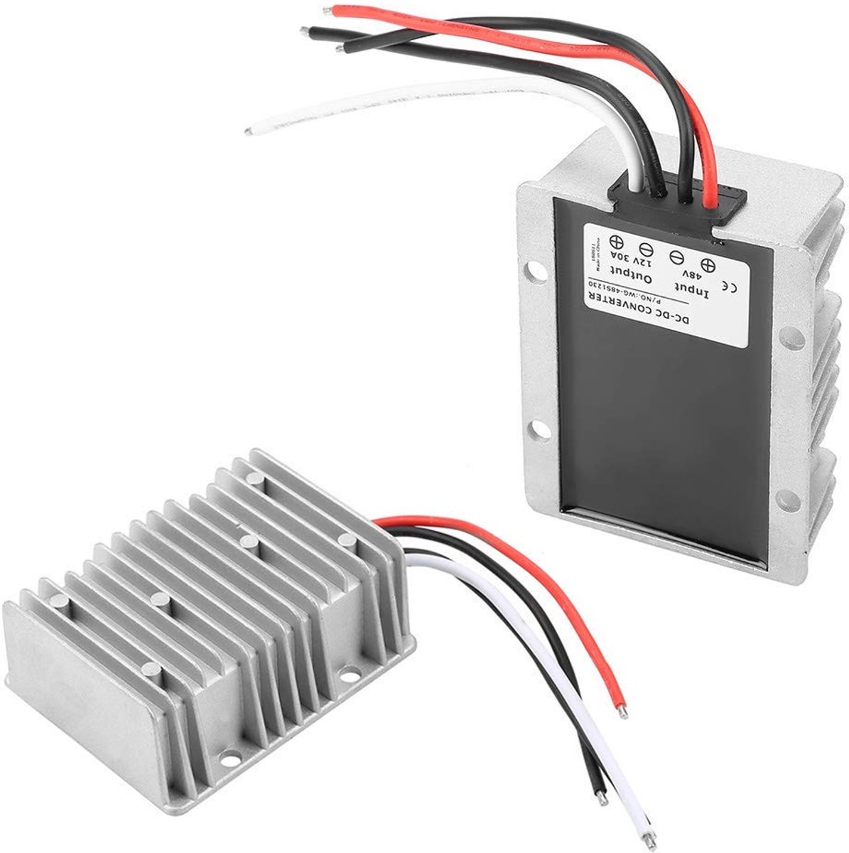 SnelShoppen - DC 48V naar 12V Converter 30A - Voltage Reducer Auto Regulator - 360W Stroomtransformator Module voor Auto, Telecom, Energie, Gebruik in