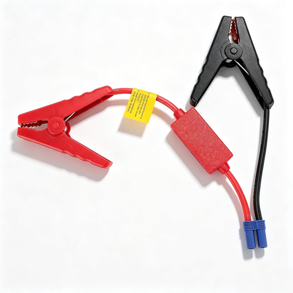 SnelShoppen - Jump Starter Kabel met Accuklemmen, 12V Krokodilklemmen voor EC5 Connector, Auto Startkabel voor Noodsituaties, Draagbare Acculader (200